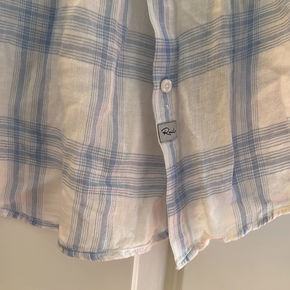 Rails blue and white button down - Picture 3 of 3